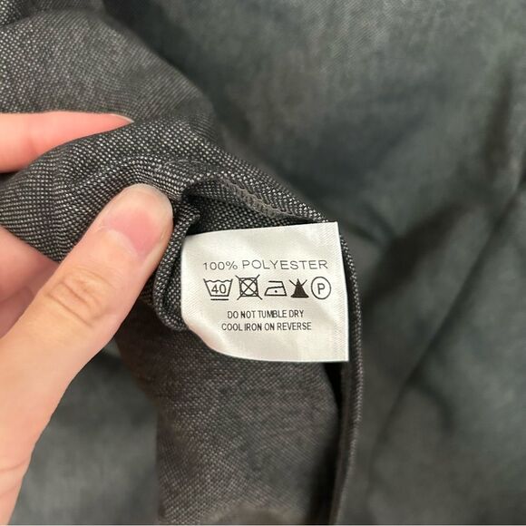 Meem Label Grey Pullover Hoodie Dress One Size - Picture 5 of 11